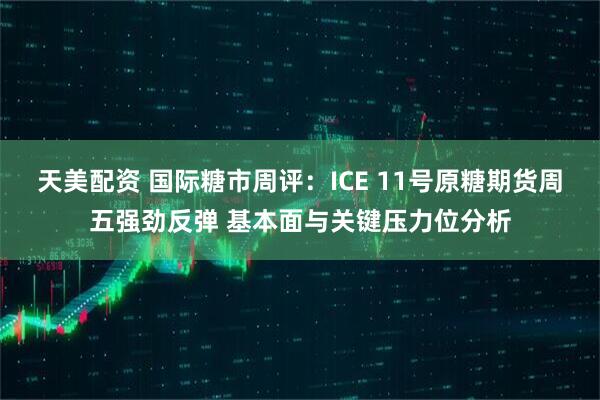 天美配资 国际糖市周评:ICE 11号原糖期货周五强劲反弹 基本面与关键压力位分析